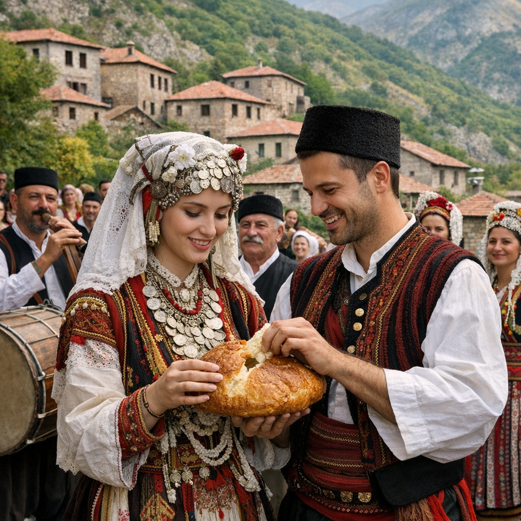 Ilustracija Galičke svadbe